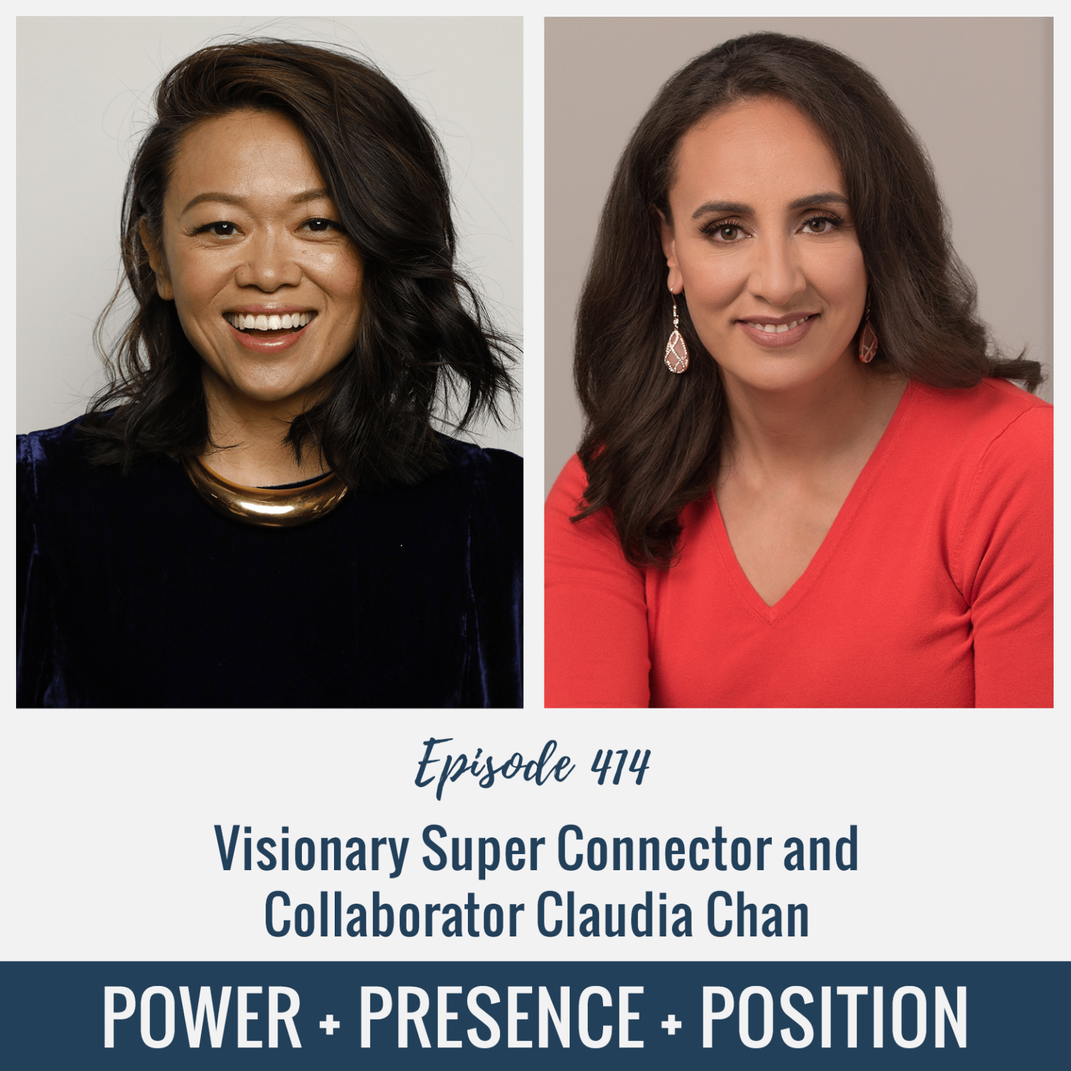 EP414: Visionary Super Connector and Collaborator Claudia Chan - Safi Media