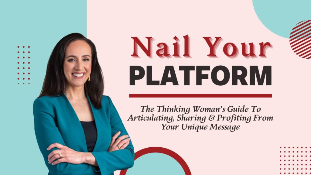 Nail Your Platform free online micro course with Eleanor Beaton