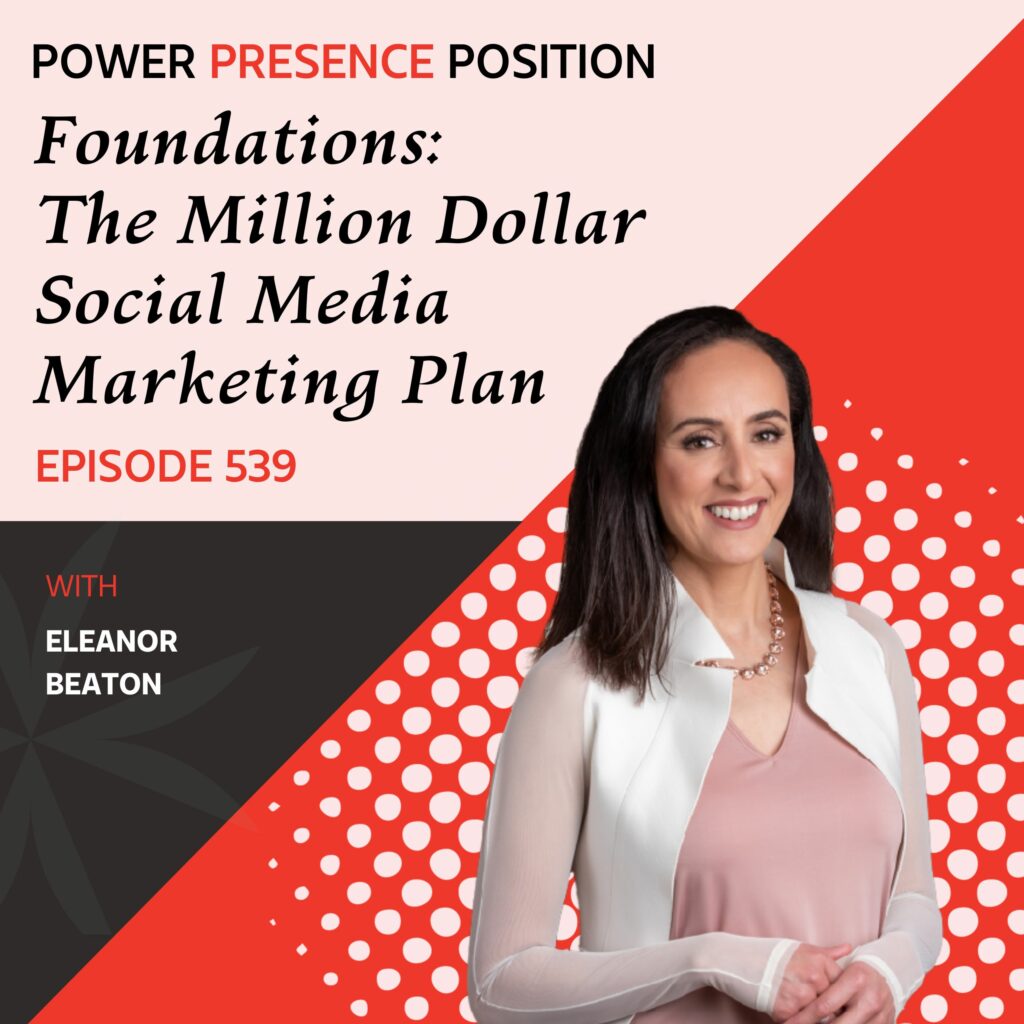 Power Presence Position Eleanor Beaton | Foundations: The Million Dollar Social Media Marketing Plan