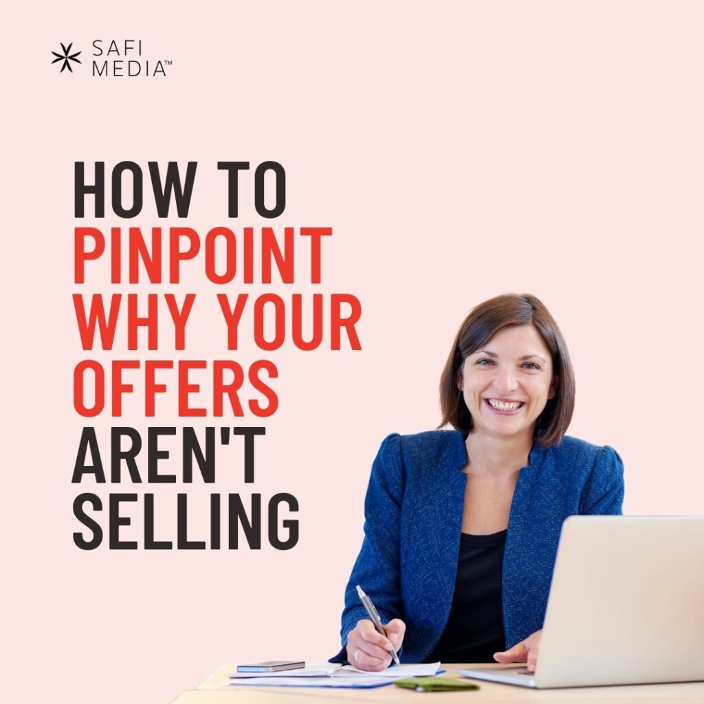 pinpoint why your offers aren't selling